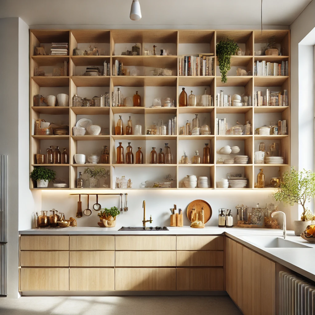 Add Open Shelves